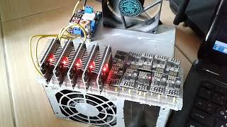 Duino coin mining 1 use 20Rig by esp01s  esp32 [upl. by Sufur]