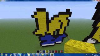 TUTO Comment créer le skin ou plutôt portrait de Bart Simpson en pixel art [upl. by Daeriam998]