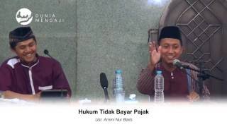 Konsultasi Syariah Hukum Pajak amp Undian Berhadiah  Ustadz Ammi Nur Baits [upl. by Marteena]