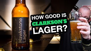 Jeremy Clarksons Lager Is it any good Hawkstone Lager Beer Review [upl. by Merle]