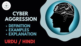 What is Cyber Aggression Urdu  Hindi [upl. by Eldrida]