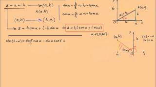 Forma trigonometrica a unui numar complex nrcomplexe3 [upl. by Narayan]