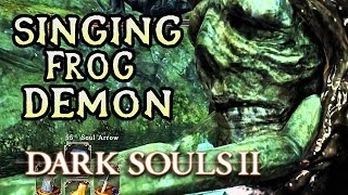 Dark Souls 2 Rage DEMON OF SONG BOSS 25 [upl. by Llehcor]