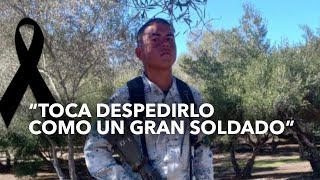 “Toca despedirlo como un gran soldado” [upl. by Karyn405]