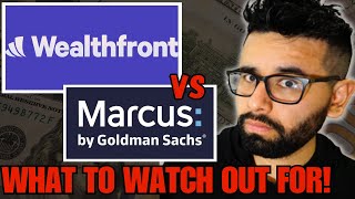 THIS IS WILD😱 Wealthfront vs Marcus by Goldman Sachs HYSA Which is BETTER Best High Yield Savings [upl. by Norvan]