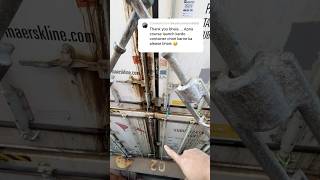 Reefer container mein load hua sugar😱🛳️💀 shortvideo ship explore travel [upl. by Fenton]