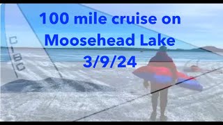 Iceboating at Moosehead Lake 3924 [upl. by Tasiana]