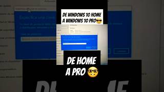 🔵 De Windows 10 HOME a PRO 😎 [upl. by Nahaj230]