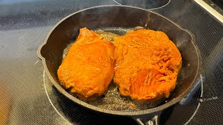 Chicken in Cast Iron Skillet [upl. by Almena536]