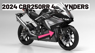 LEAKED2024 HONDA CBR250RRR INLINE FOUR [upl. by Ahsiat]