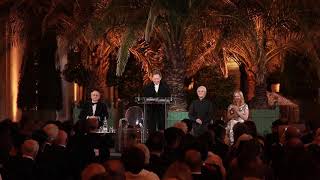 2019 Pritzker Prize Ceremony Tom Pritzkers Speech [upl. by Stuckey]