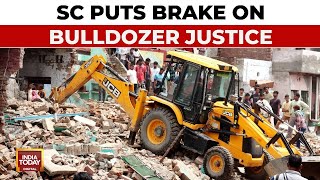 Supreme Courts Verdict On Bulldozer Action Executive Cannot Override Judiciary  India Today [upl. by Asilem269]