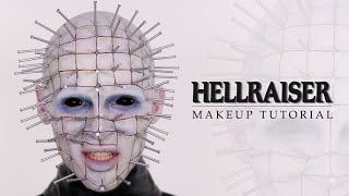 HELLRAISER Pinhead Makeup Tutorial  Halloween Makeup  Shonagh Scott [upl. by Hintze605]