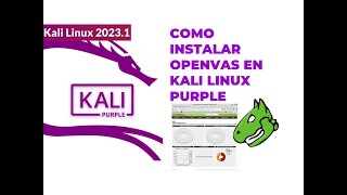 COMO INSTALAR OPENVAS EN KALI LINUX PURPLE [upl. by Suzann]