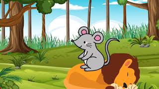 Lion and Mouse Cartoons Moral Story CartoonsBacha Party Cartoons [upl. by Nosral245]