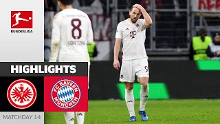 Frankfurt  FC Bayern 51  Highlights  MD 14 – Bundesliga 2324 [upl. by Leinoto167]