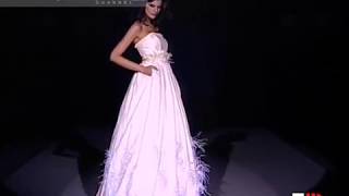 quotMass by Matilde Canoquot Cibeles Madrid Novias 2009 4 of 4 by FashionChannel [upl. by Castora]