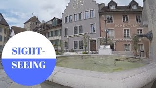 Sightseeing in Brugg in SWITZERLAND [upl. by Seebeck725]