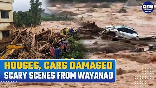 Kerala Wayanad Landslide Many Dead Over 400 Families Isolated  Watch the Scary Visuals [upl. by Eiclehc]