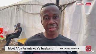 Meet Afua Asantewaas husband Kofi Owusu Aduonum [upl. by Olaznog]