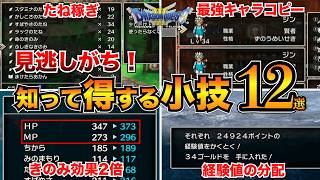 【ドラクエ3リメイク】意外と知らない？見逃しがちな小技12選！たね稼ぎ経験値分配あなほり【HD2D】 [upl. by Randolph708]