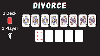 How To Play Divorce Solitaire [upl. by Comstock952]