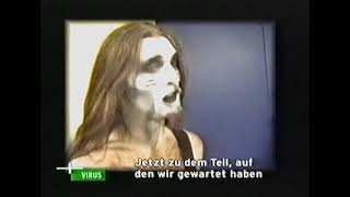 DIMMU BORGIR backstage Spellemannprisen 1998 and live Stuttgart  Viva Virus 1999 [upl. by Alamac155]