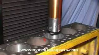 Manek  Vertical Cylinder Boring Machine Model 600 [upl. by Aleedis]