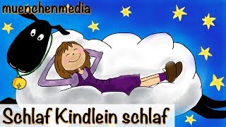 🌛 Schlaf Kindlein schlaf  entspannende Schlafmusik  Schlaflieder deutsch  muenchenmedia [upl. by Murrah]