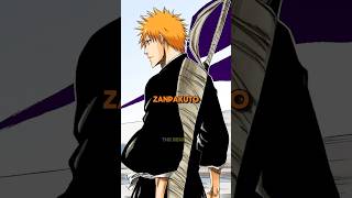 How does Ichigos Zanpakuto stay on his back bleach bleachanime anime [upl. by Rellim]