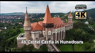 4K Corvin Castle in Hunedoara X [upl. by Neerihs]