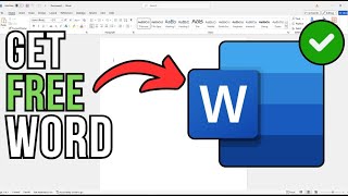 How To Get Free Word [upl. by Irtimid]