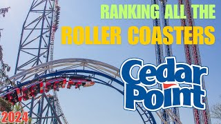 Ranking all the Roller Coasters at Cedar Point Sandusky OH [upl. by Seline]