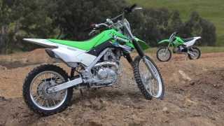 MXTV Bike Review  2014 Kawasaki KLX140L [upl. by Anigroeg]