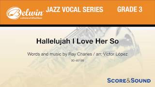 Hallelujah I Love Her So arr Victor López – Score amp Sound [upl. by Ahsenrad]