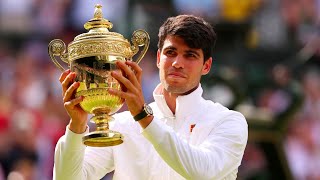 Alcaraz Defeats Djokovic Again to Win 4th Grand Slam  Wimbledon 2024 Review [upl. by Brubaker]