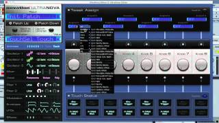 Novation UltraNova Hardware Synth amp Editor  Feature Review amp User Guide [upl. by Zeb693]