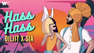 Hass Hass Official Video Diljit X Sia [upl. by Ciardap307]