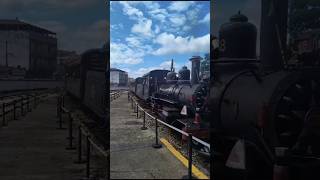 Chegada da Maria Fumaça na Estação Ferroviária de SJDR São João Del Rei [upl. by Akkin249]