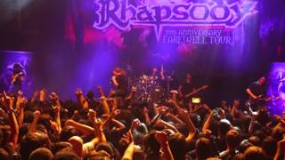 Rhapsody  The Wizards Last Rhymes Live Chile 2017 [upl. by Ulah952]