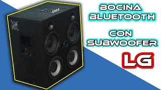 BOCINA BLUETOOTH ARMADA CON SUBWOOFER LG [upl. by Metah789]