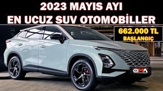 668000 TL FİYATIYLA EN UCUZ SIFIR SUV OTOMOBİLLER2023 MAYIS AYI EN UCUZ SUV OTOMOBİLLER [upl. by Ayekam745]