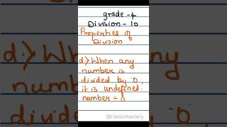 Math  Grade 4 Division  10  shorts education maths [upl. by Oiluj]