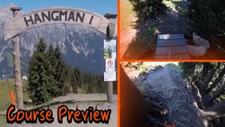 Hangman 1 Course Preview 2020 Bikepark Leogang  Julian Blauensteiner [upl. by Inanaup814]