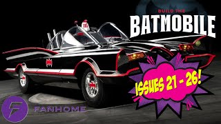 Build The Iconic 1966 Batmobile From Fanhome  Issues 21 to 26 [upl. by Thynne201]