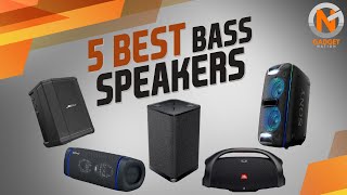 5 Best Bass Speakers 2021 [upl. by Odnavres]