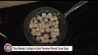 Sister Circle  Scallops in a Garlic Parmesan Pernod Cream Sauce with Chef Juan  TVONE [upl. by Ayr]