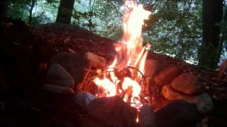 Bushcraft  Feuer machen ohne Feuerzeug [upl. by Nodnek137]