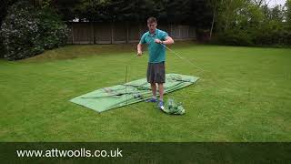 Vango Scafell 300 Tent Pitching Video [upl. by Ayekel]