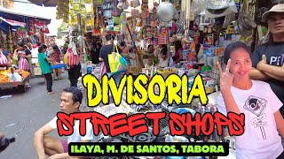 4K DIVISORIA STREET SHOPS  MURANG PANINDA SA ILAYA M DE SANTOS AT TABORA STREET [upl. by Hubble]